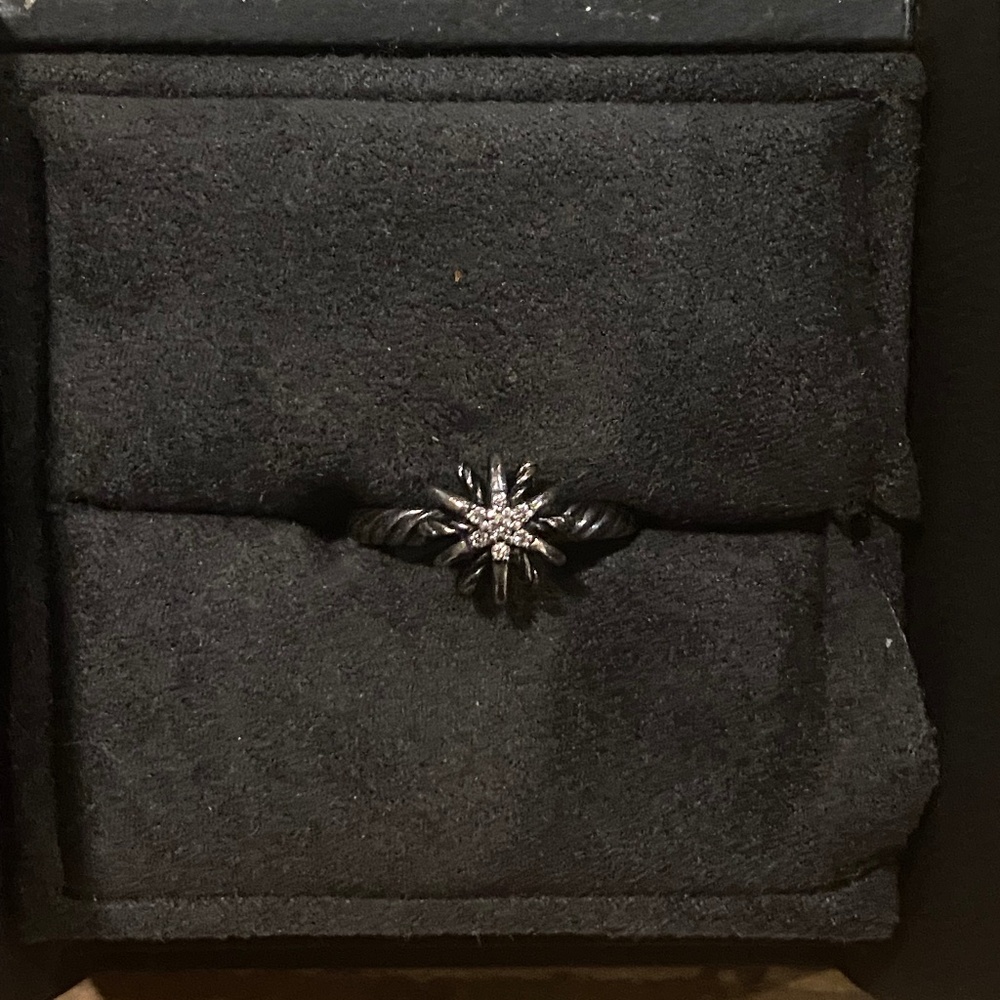 David Yurman Starburst Diamond Ring